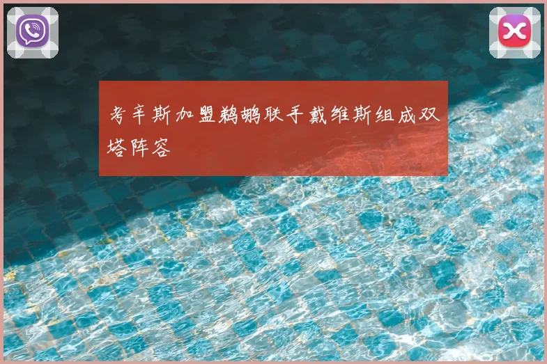 考辛斯加盟鹈鹕联手戴维斯组成双塔阵容