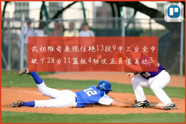 武切维奇表现惊艳13投9中三分全中砍下28分11篮板4助攻正负值高达35